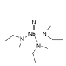 tert-butylimido tris(ethylmethylamido) niobium
